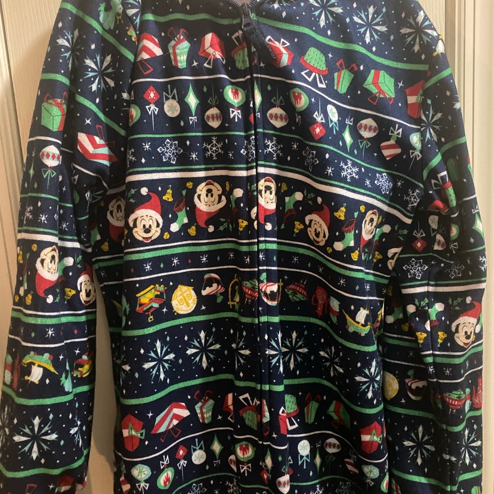 Disney Parks Festive Holiday Cozy Onesie